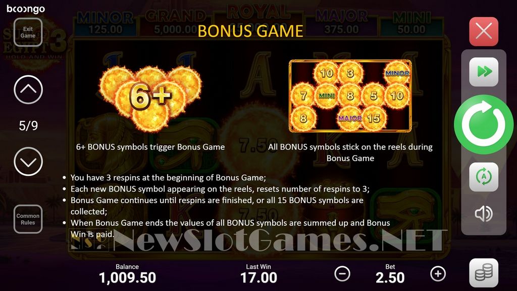 Sun of Egypt 3 Slot by 3 Sun of Egypt 3 Slot by 3